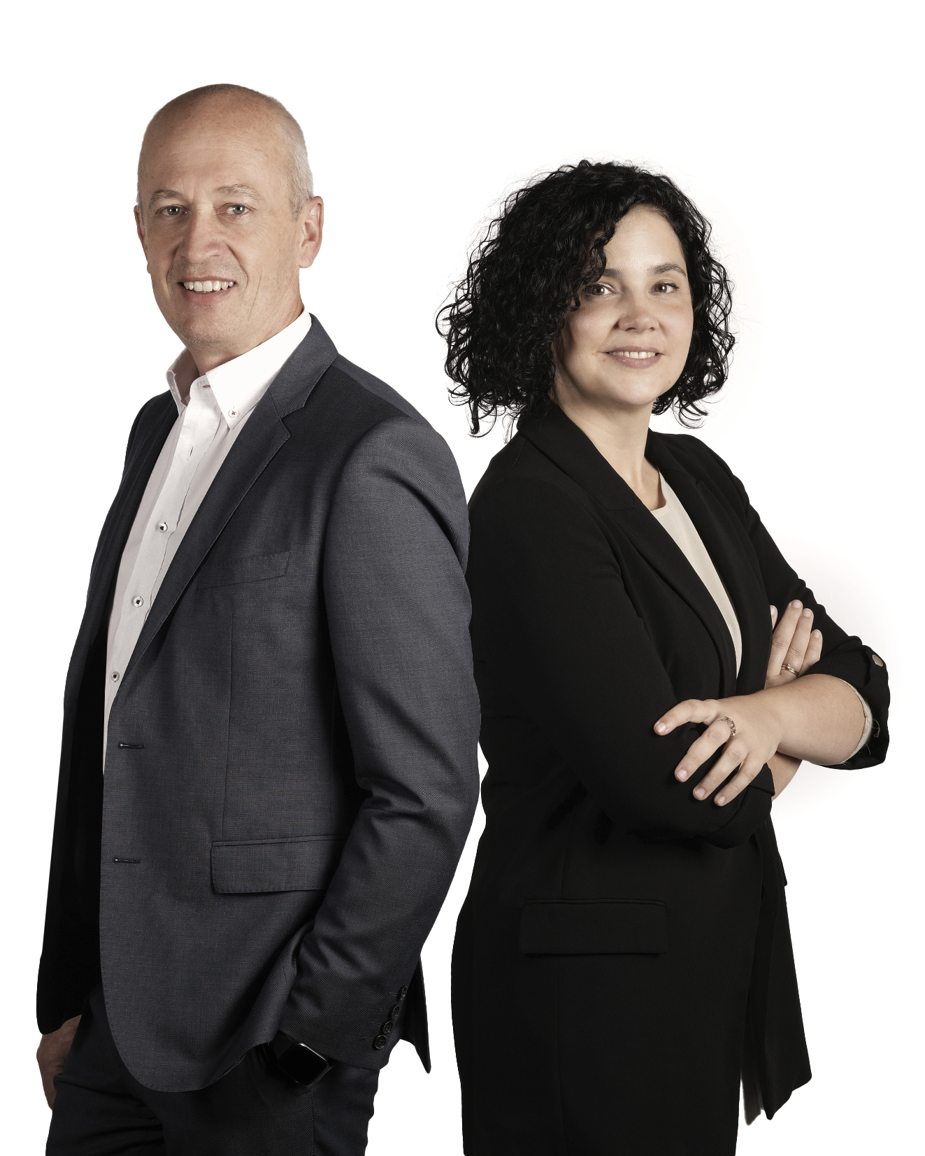 Mikel Iriarte y Leticia Espuelas